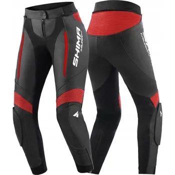 Moto bunda Kalhoty SHIMA MIURA 2.0 BLACK/RED červené
