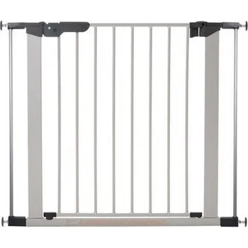 Dětská zábrana Zábrana na dveře, schody Baby Dan rozpěrná šedá