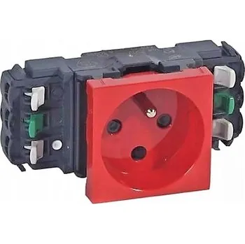 Elektrická zásuvka Červená nástěnná Elektrická Zásuvka Legrand