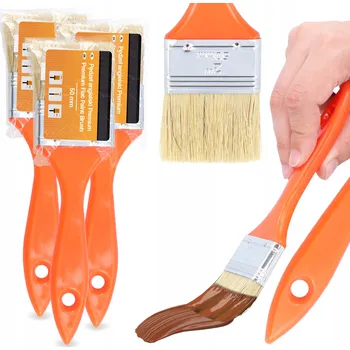 Malířský štětec Sada štětců plochý rovný TRCR 5 cm