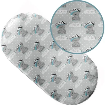 Prostěradlo PROSTĚRADLO DO KORBIČKY KOČÁRKU KOLÉBKY BAVLNA