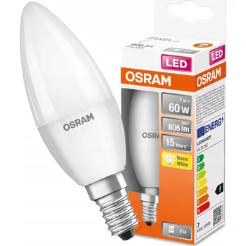 Žárovka LED žárovka OSRAM Star Classic B FR 60 nestmívatelná