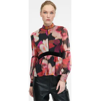 Dámská halenka Červená vzorovaná dámská halenka ORSAY - Dámské Orsay Other 3263239