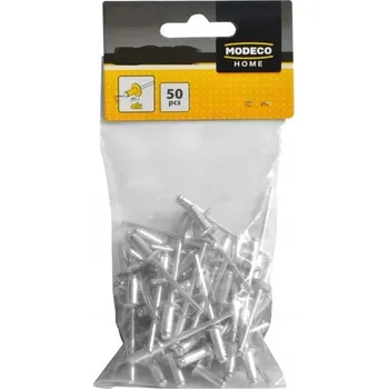 Nýt Nýtovací trhací nýt 2,4 x 12,7 mm hliníkový 50 Ks MODECO