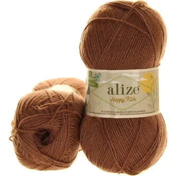 Galanterie Alize Happy Kids 232 hnědá