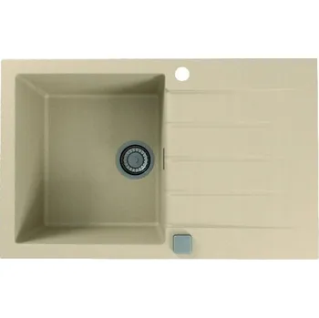 Granitový dřez Jednokomorový granitový dřez Alveus 1 béžový