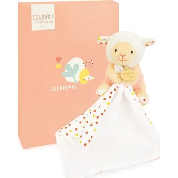 plyšák Doudou Plyšová ovečka s dečkou 11 cm