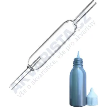 Invital Skleněné počítadlo bublin + speciální kapalina