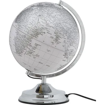 Glóbus Stolní GLOBUS 38 CM bílý podsvícený