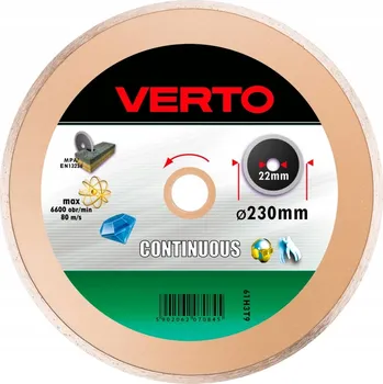 Řezný kotouč Diamantový kotouč Verto 61H3T9 230 x 22,2 mm