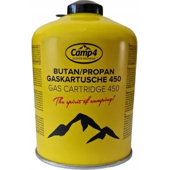 Plynová kartuše Závitová plynová kartuše butan/propan CAMP4 450 g