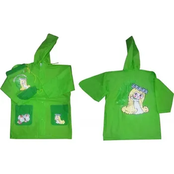 Pláštěnka Pláštěnka Víla Amálka Pidilidi PL04 zelená 2025 Velikost: 116, SizeAge: 6let