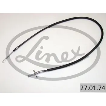 Lanko parkovací brzdy Tažné lanko, parkovací brzda LINEX 27.01.74