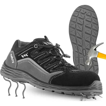 Pracovní obuv Pracovní sandály VM Footwear BOLOGNA S1PL ESD SR, velikost 42