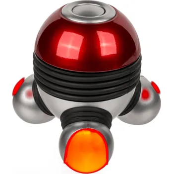 Out of the blue Masážní vibrační přístroj s LED, červený