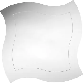 Zrcadlo Skládané zrcadlo dekorativní CALYPSO 41x41 CM - vlnka