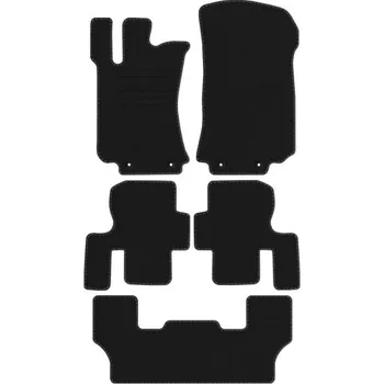 autokoberec Kobercové rohožky Edecor velurové 5 ks