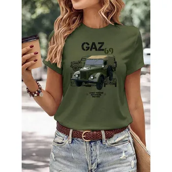 Oblečení a móda STRIKER Dámské tričko GAZ 69 Velikost: L