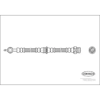 Brzdová hadice Brzdová hadice CORTECO 19030294