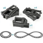 Peg-Pérego Koleje "8" pro mašinku Santa Fé (rozšíření kolejí)