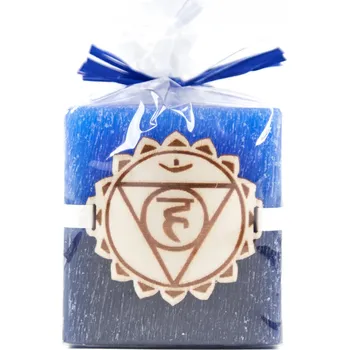 Svíčka Čakrová svíčka - Višuddha