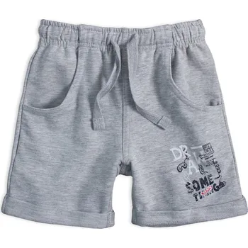Chlapecké kraťasy Chlapecké šortky VENERE AWESOME šedé Velikost: 110