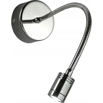 Nástěnné svítidlo Nástěnné svítidlo Candellux stříbrné integrovaný LED zdroj 3 W