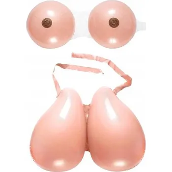 Nafukovací prsa a zadek - na oslavu 18. narozenin / rozlučku se svobodou