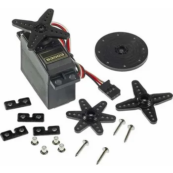 RC náhradní díl Servo plastové S3003 360° 12kg, plastové převody