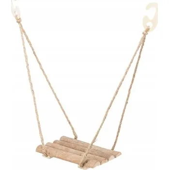 Pro ptáka Trixie Houpačka pro ptáky, borové dřevo, 19,5 x 27 cm