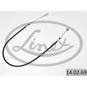 Lanko parkovací brzdy Tažné lanko, parkovací brzda LINEX 14.02.69