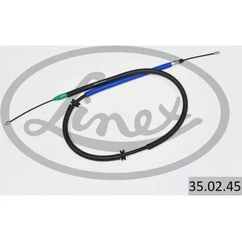 Lanko parkovací brzdy Tažné lanko, parkovací brzda LINEX 35.02.45