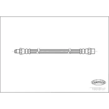 Brzdová hadice Brzdová hadice CORTECO 19018107