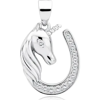 Přívěsek Stříbrný přívěsek PODKOVA A JEDNOROŽEC Ag 925; ≤2 g.