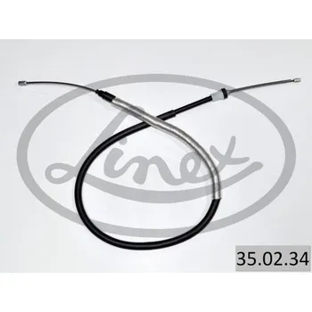 Lanko parkovací brzdy Tažné lanko, parkovací brzda LINEX 35.02.34