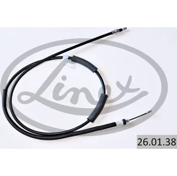 Lanko parkovací brzdy Tažné lanko, parkovací brzda LINEX 26.01.38