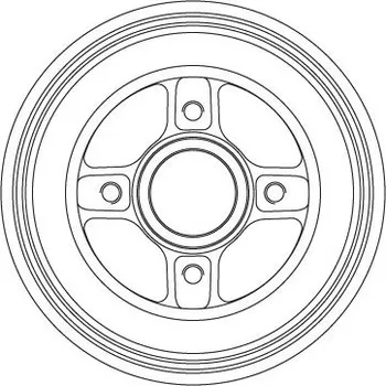 Brzdový buben Brzdový buben TRW DB4575B