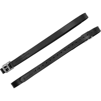 Vybavení pro koně Supreme Řemeny třmenové Supreme, různé délky, černé Délka: 155 cm