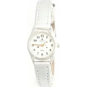 Hodinky DÁMSKÉ HODINKY EXTREIM EXT-7000A-4A Bílý řemínek