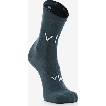 Pánské ponožky VAN RYSEL Cyklistické ponožky EDR 35/38 BÍLÁ|MODRÁ|ZELENÁ