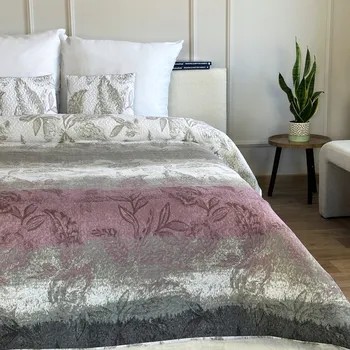 Přehoz na lůžko Přehoz na postel Euromat polyester 220 cm x 240 cm, vícebarevný