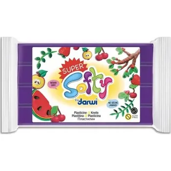 Modelovací hmota Modelovací plastická hmota - Super Softy - 350 g - Fialová - Francouzská