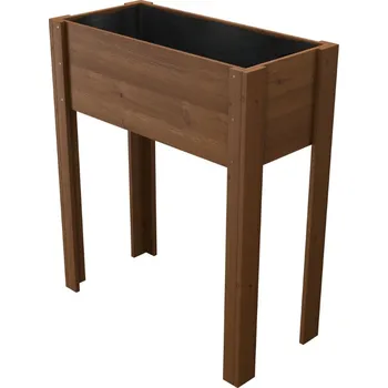 Obraz Držák Na Květináč Parkside 98 cm dřevěný 65L 84x98x40 cm 20 kg