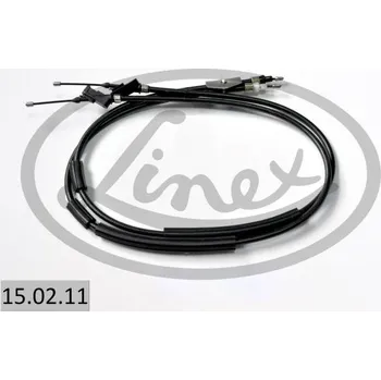 Lanko parkovací brzdy Tažné lanko, parkovací brzda LINEX 15.02.11