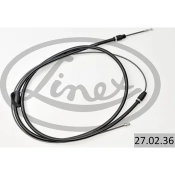 Lanko parkovací brzdy Tažné lanko, parkovací brzda LINEX 27.02.36