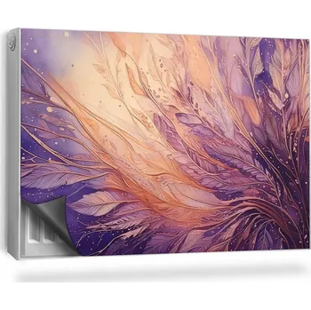 Obraz Magnetická podložka na radiátor, kryt 90 x 60 cm fialová