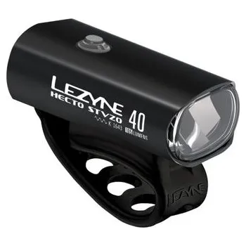 Cyklistika LEZYNE Přední světlo LEZYNE LIGHT FRONT HECTO DRIVE STVZO 40 BLACK GLOSS - Uni