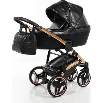 Kočárek Junama Kočárek Termo Glitter Barva: Glitter 01 Black