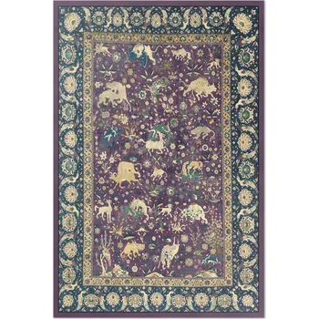 Koberec Vinylový Koberec Dekorace do Kuchyně Rozměr: 80x120 cm Antické hedvábné zvíře