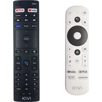 Dálkový ovladač KIVI RC60, 24H750NB, 32H540LB, 32H750NB, 32F790LW, 43U750NB, 43U790LW, 55U750N, 65U740NB - originální dálkový ovladač s hlasovým ovládáním